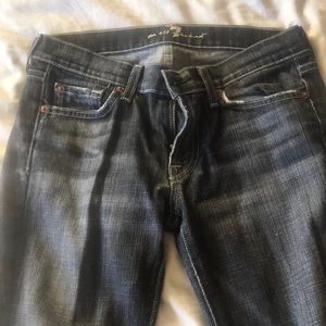7 for Mankind straight leg jeans
